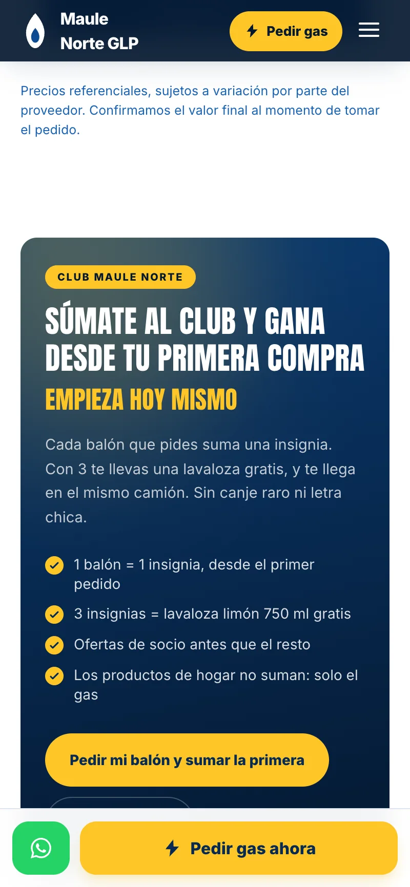 Club Maule Norte — Maule Norte GLP