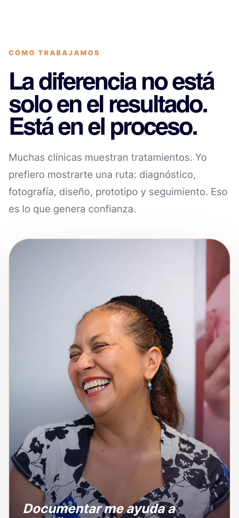 Pantalla adicional del sistema de Pablo Cabezas Odontólogo