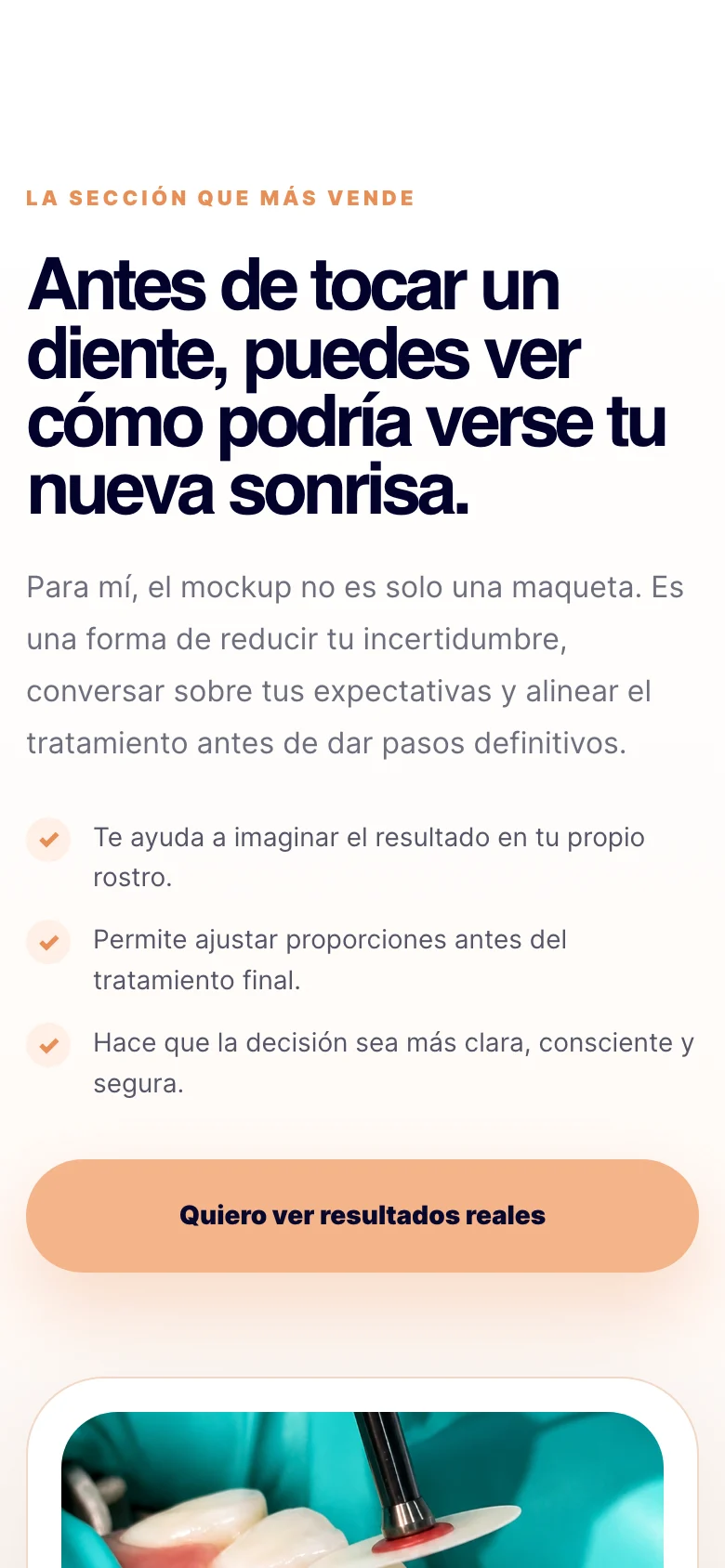 Pantalla del sistema de Pablo Cabezas Odontólogo